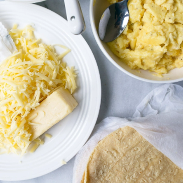 Cheesy Breakfast Tacos